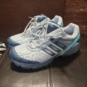 Adidas  Light Blue Athletic Shoes